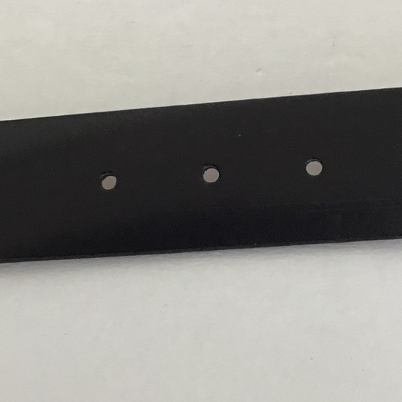 AMIEE LYNN BLACK LEATHER JEWELED BELT M/L - Picture 7 of 15